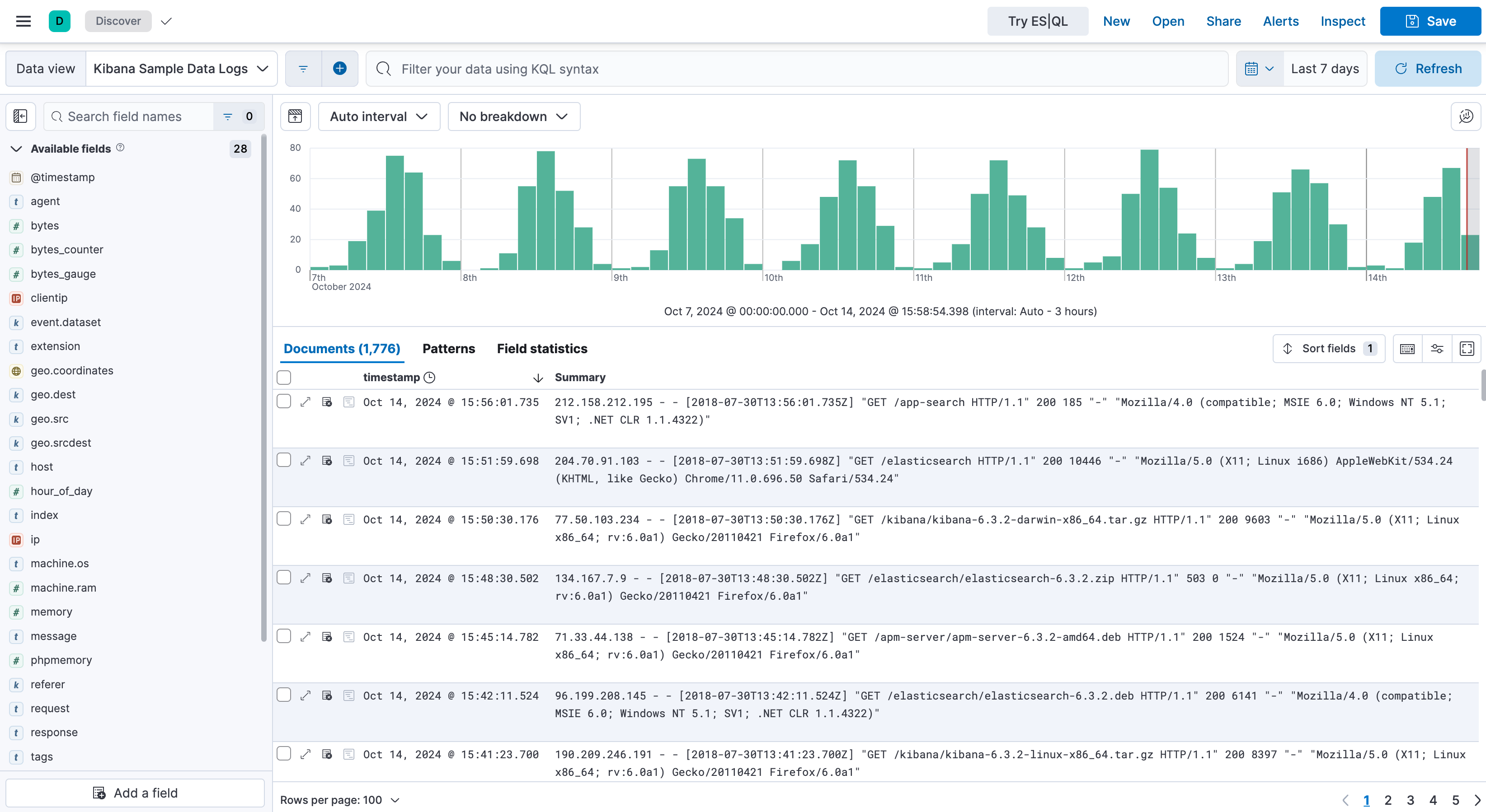 Selecting a Data View
